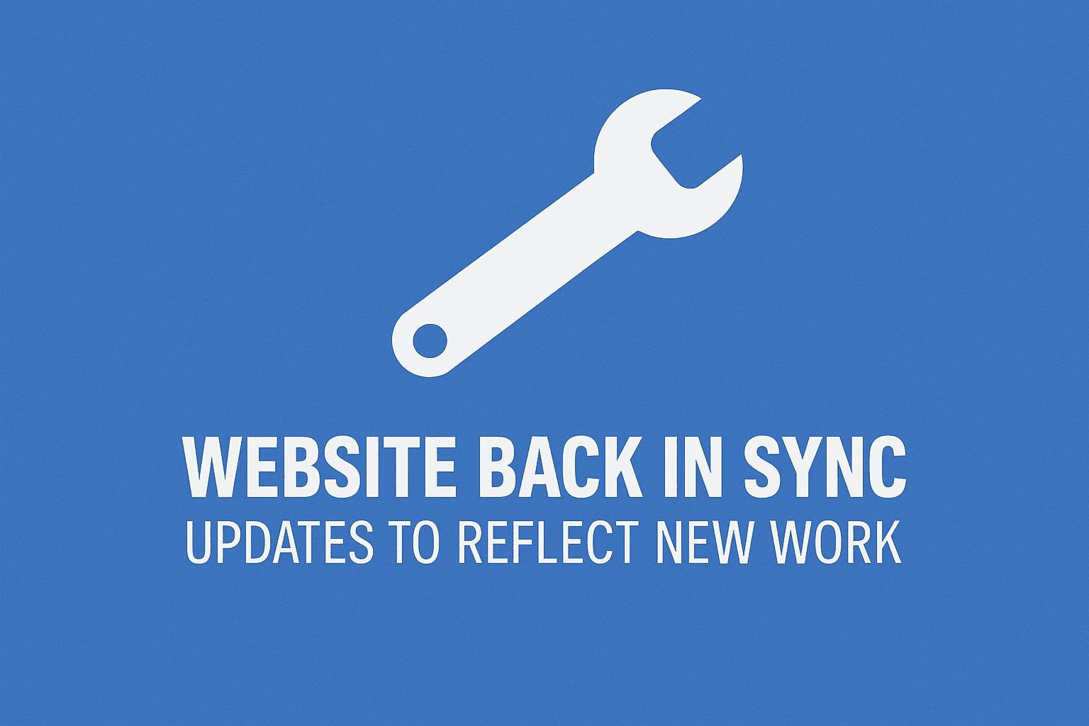 Website back in sync